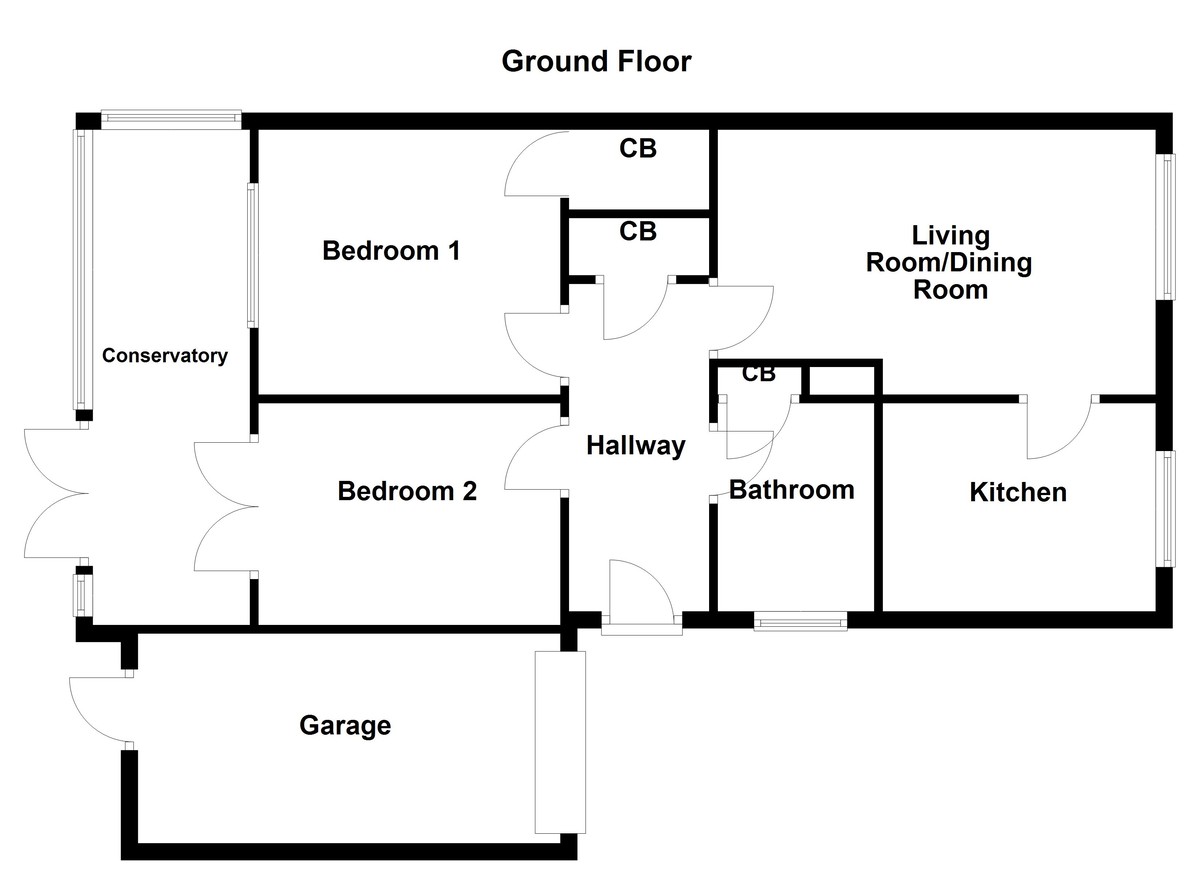 Floorplan for Drayton Bassett, Tamworth