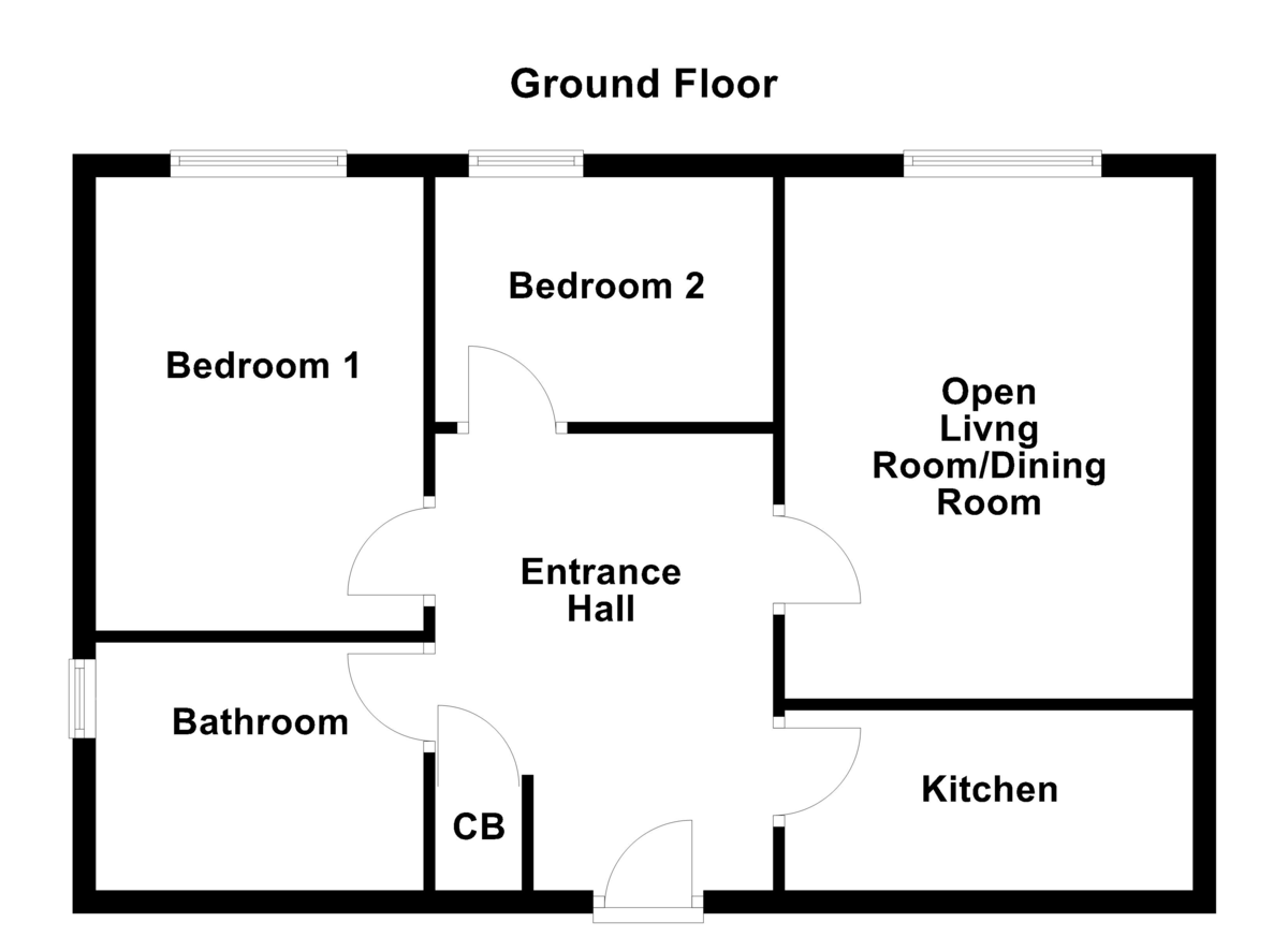 Floorplan for Moorgate, Tamworth