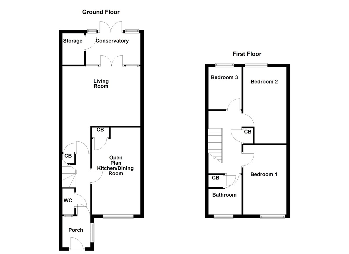 Floorplan for Chapelon, Tamworth