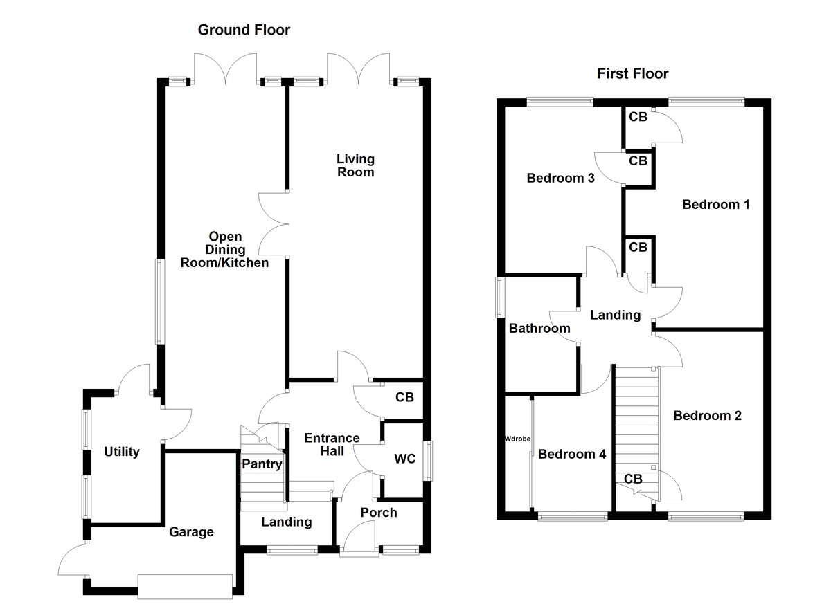 Floorplan for Browns Lane, Tamworth
