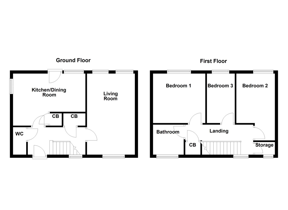 Floorplan for New Street, Tamworth