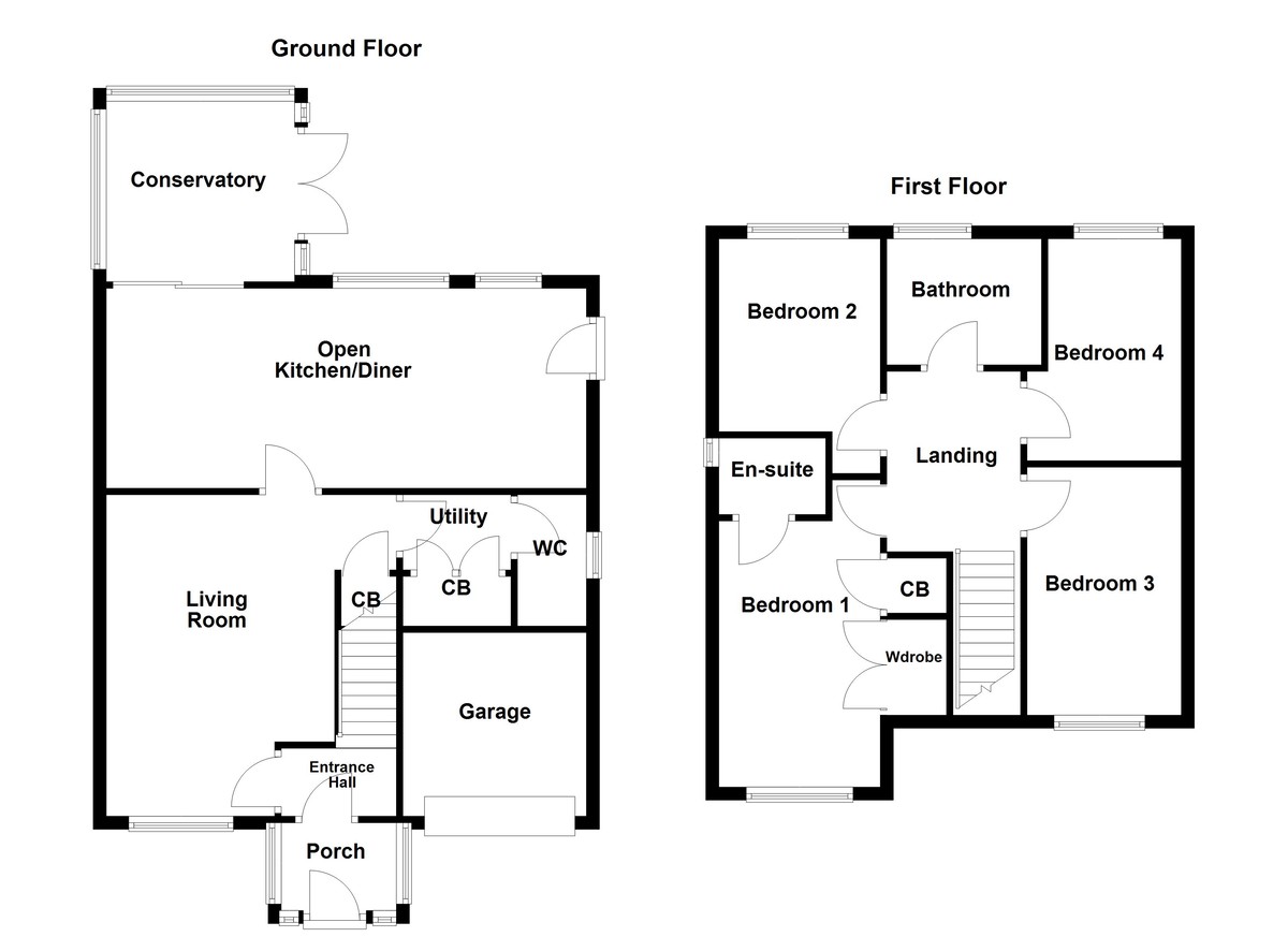 Floorplan for Amington, Tamworth