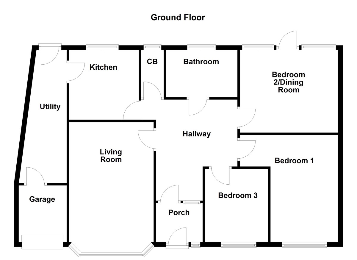 Floorplan for Glascote Road, Tamworth