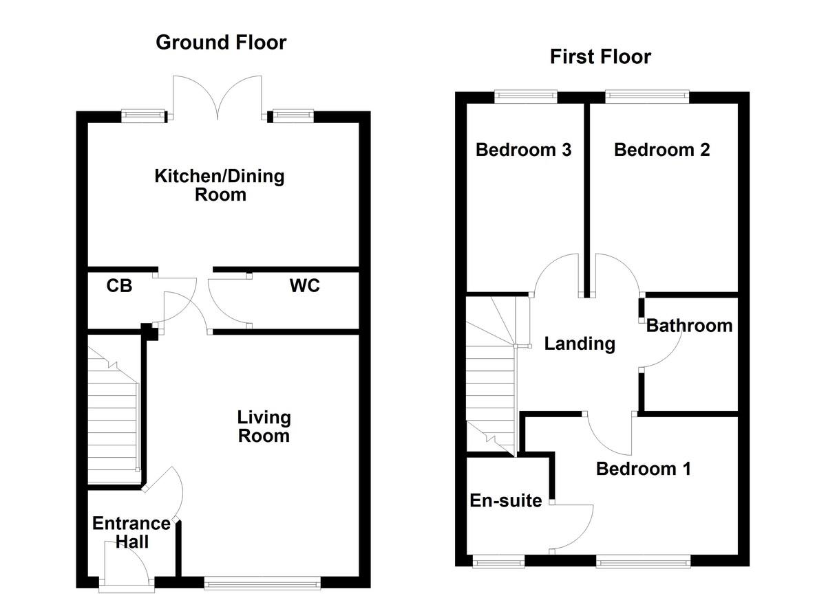 Floorplan for Memorial Drive, Tamworth