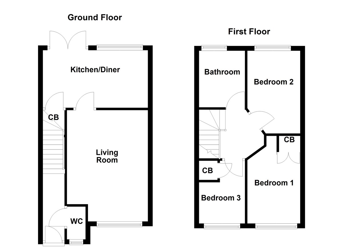 Floorplan for Wilnecote, Tamworth