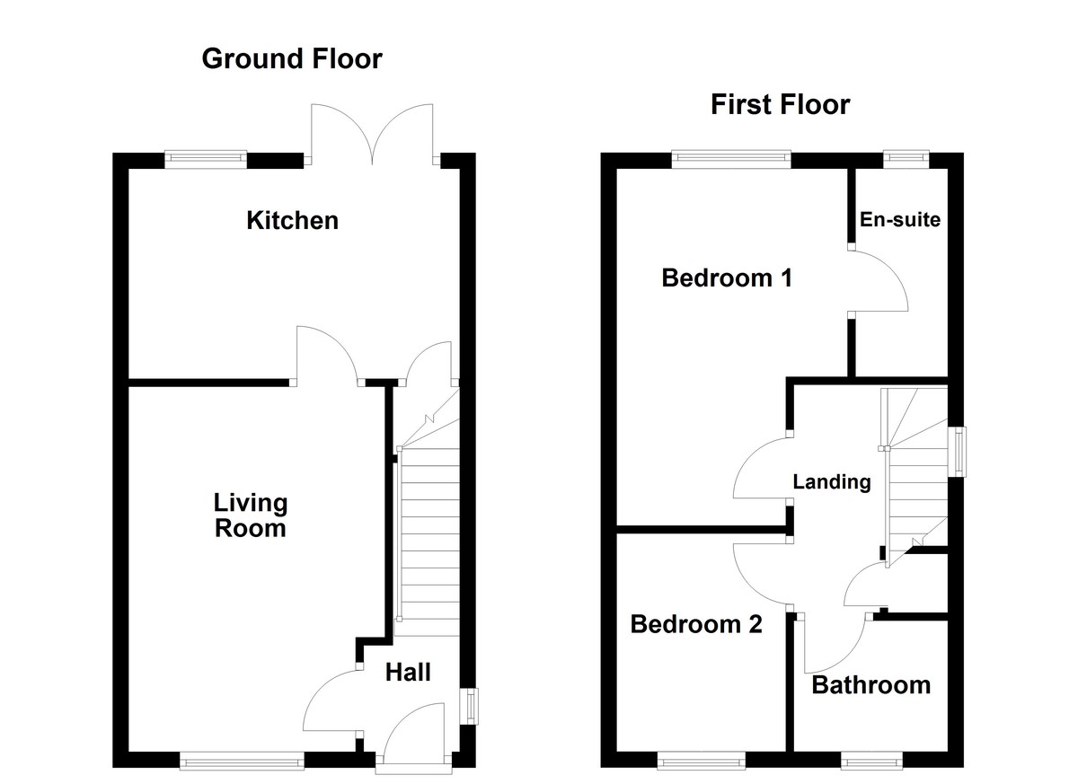 Floorplan for Erdington, Birmingham