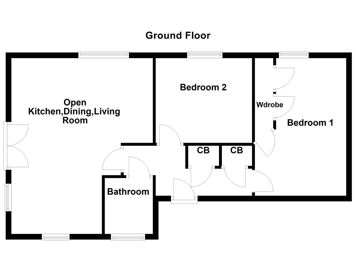 Floorplan for Kingsbury, Tamworth