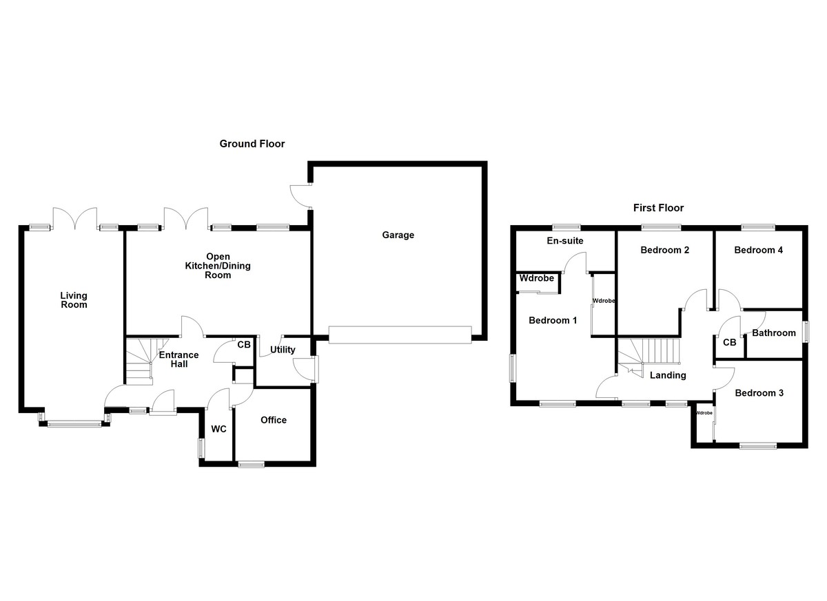 Floorplan for Warton, Tamworth