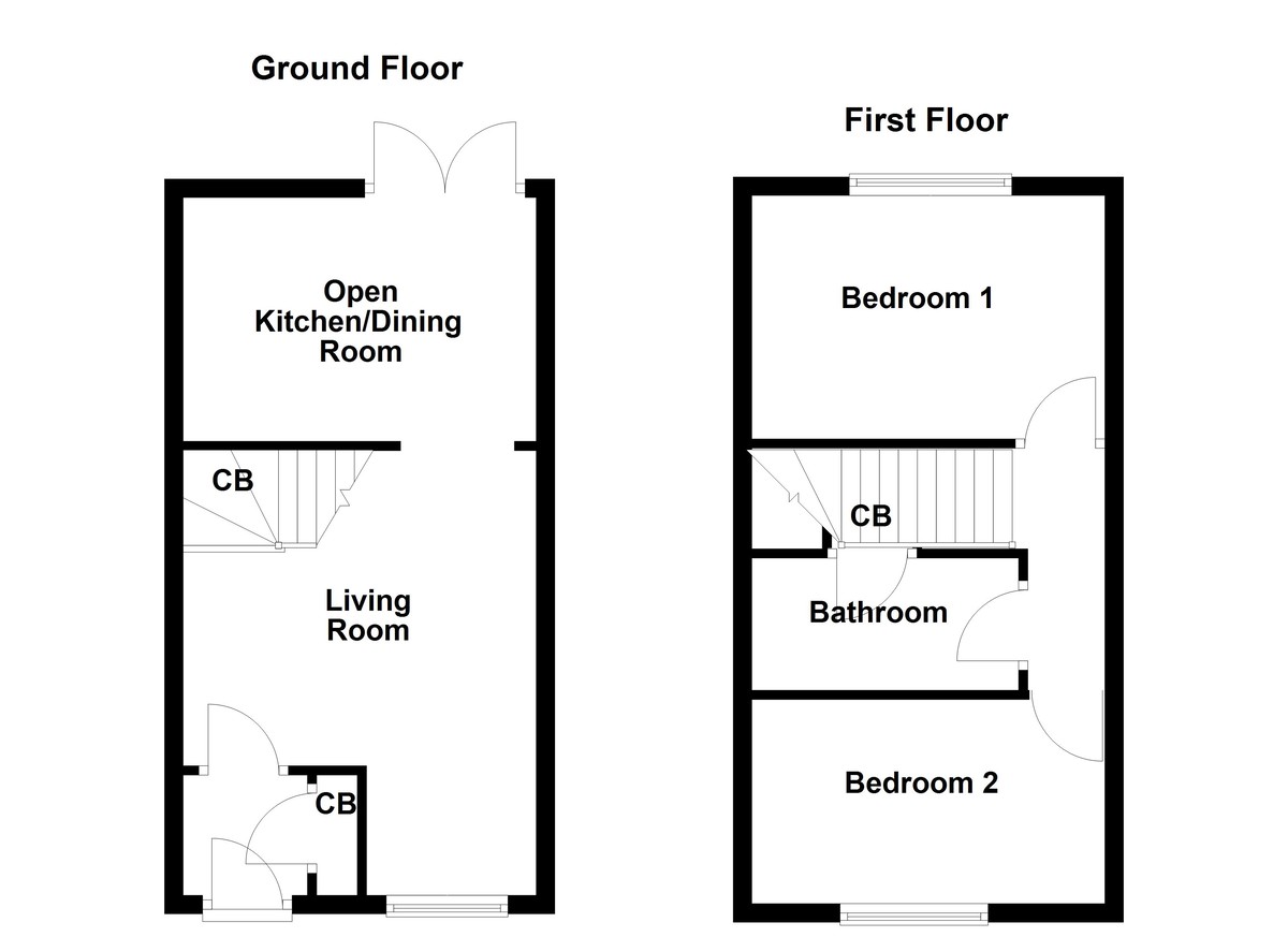 Floorplan for Kingsbury, Tamworth