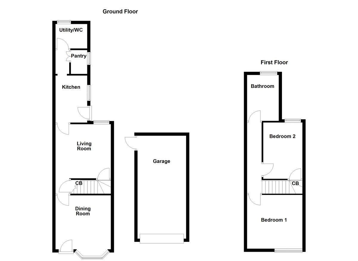 Floorplan for Measham, Swadlincote