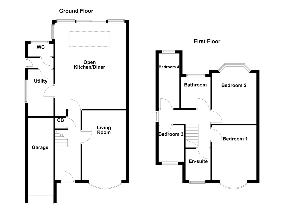 Floorplan for Comberford Road, Tamworth
