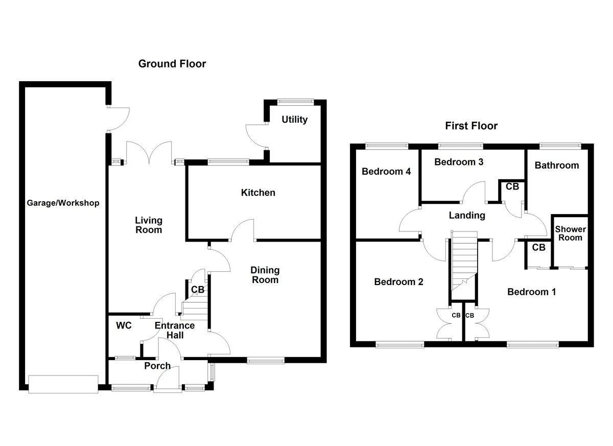 Floorplan for Dosthill, Tamworth