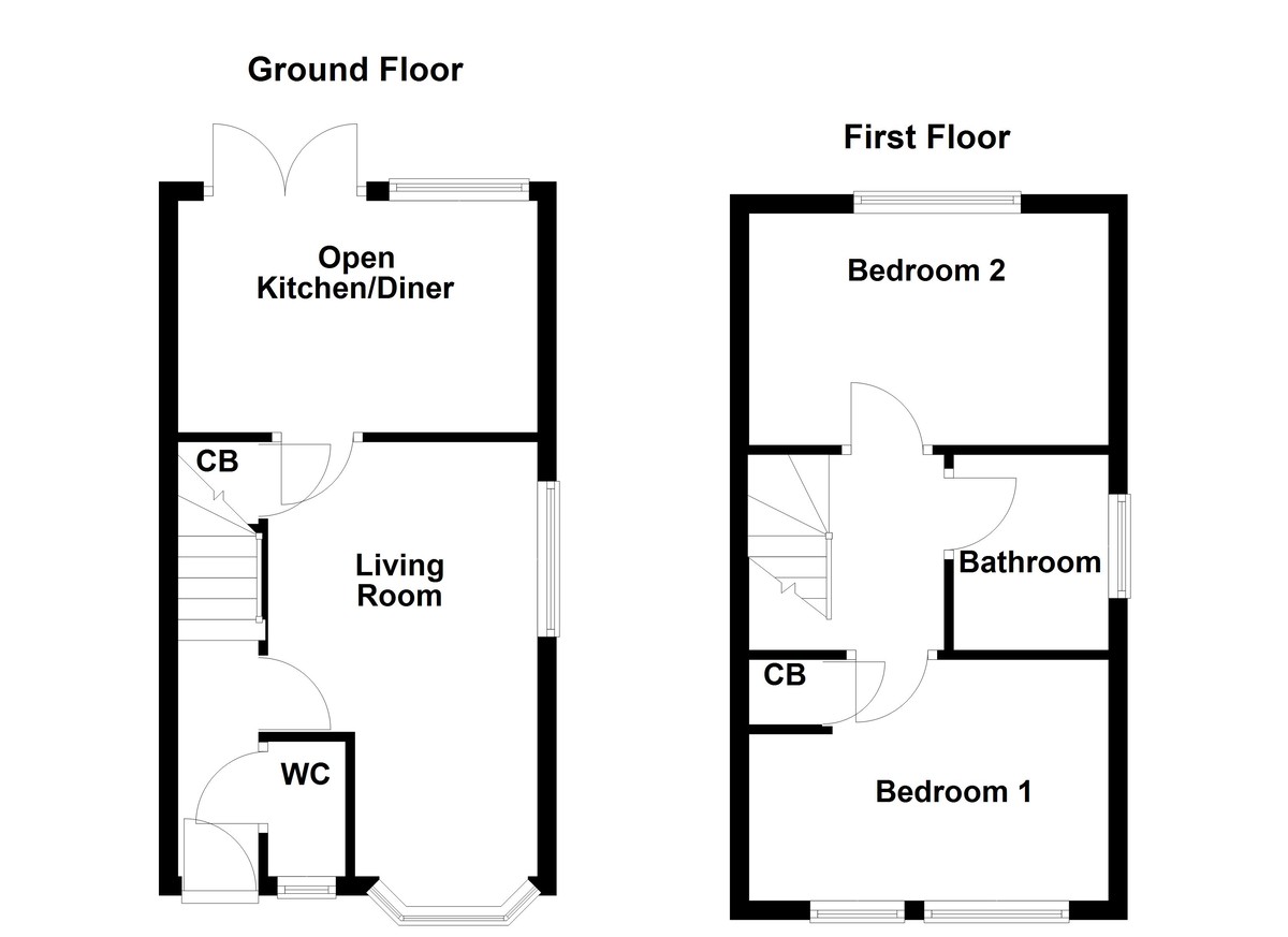 Floorplan for Lillingstone Avenue, Tamworth