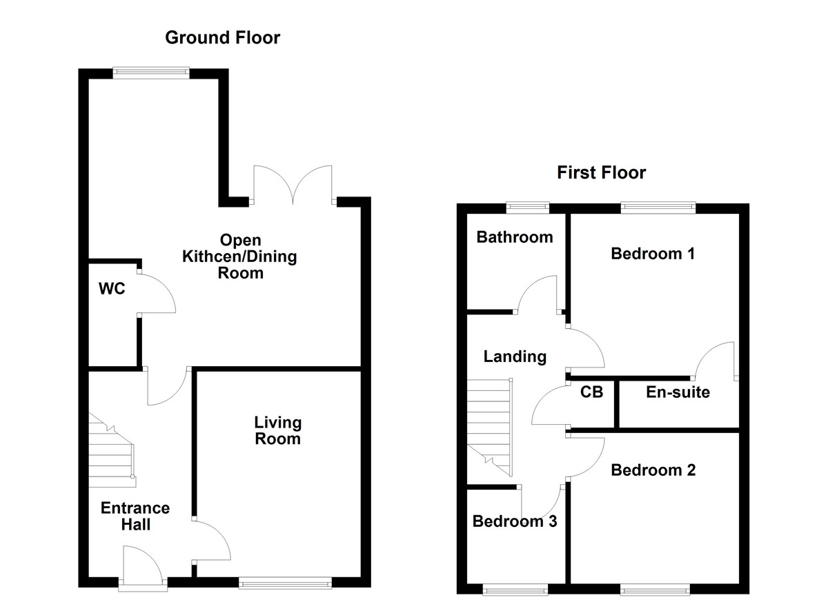 Floorplan for Kettlebrook Road, Tamworth