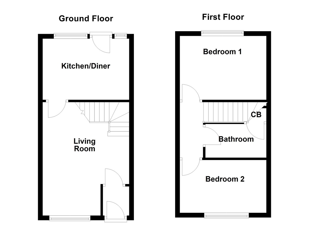 Floorplan for Kingsbury, Tamworth