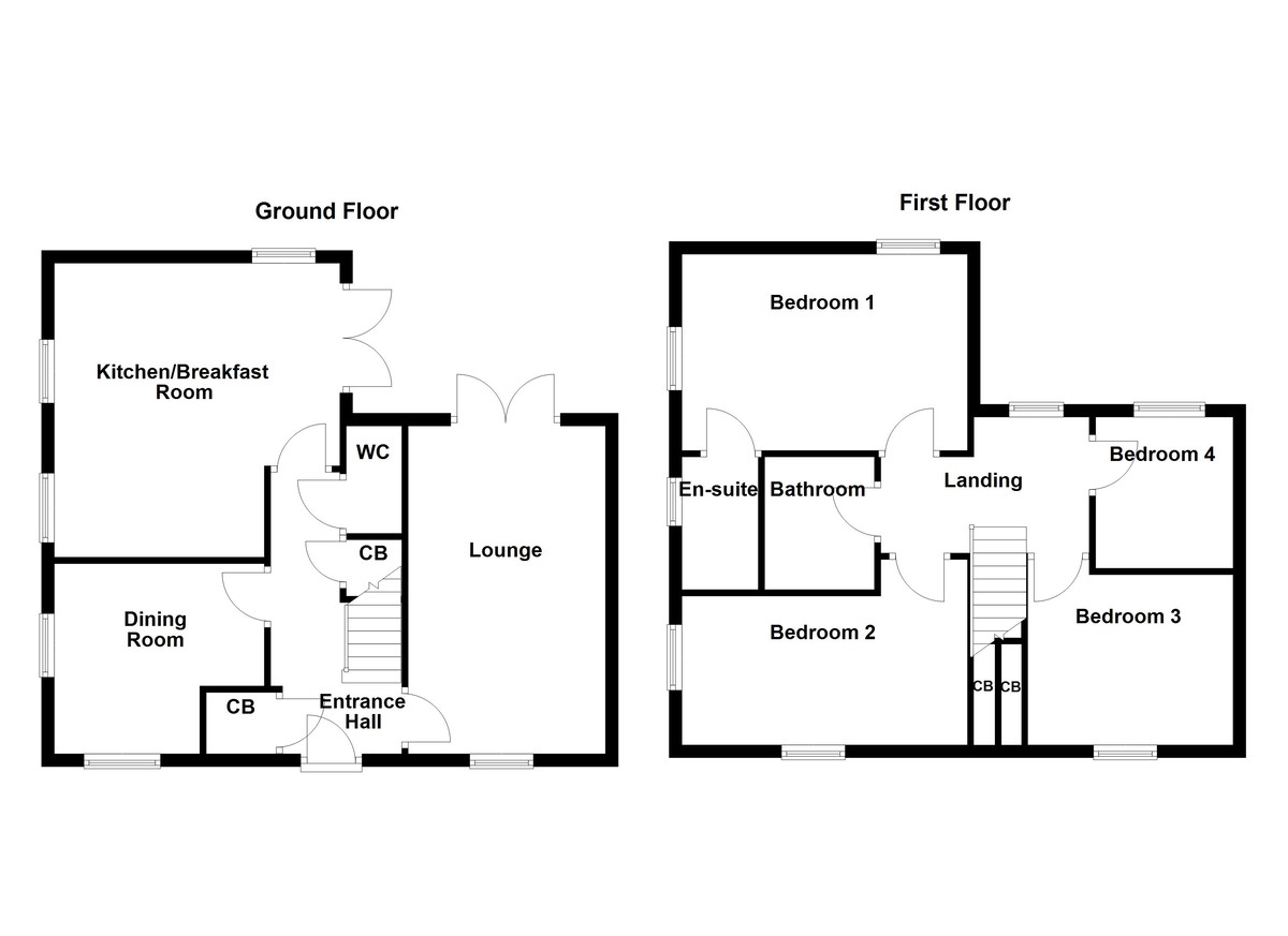 Floorplan for Austen Drive, Tamworth