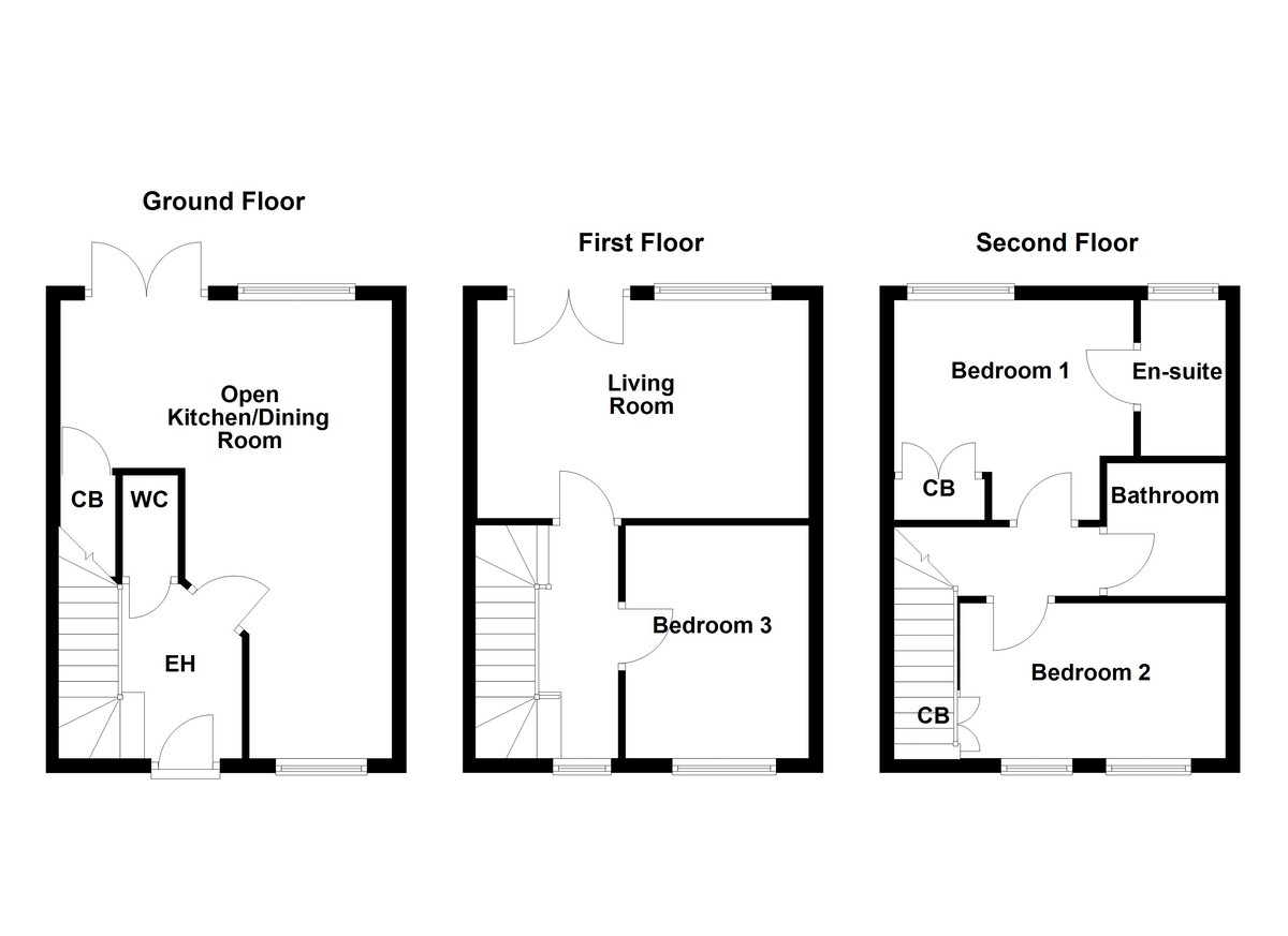 Floorplan for Palmerston Avenue, Wilnecote
