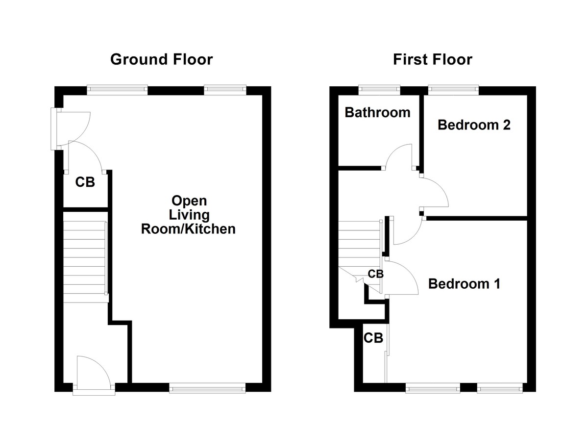 Floorplan for Wilnecote, Tamworth