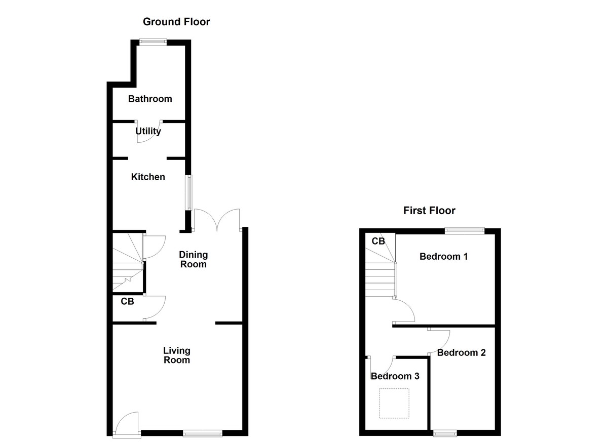 Floorplan for Alvecote, Tamworth