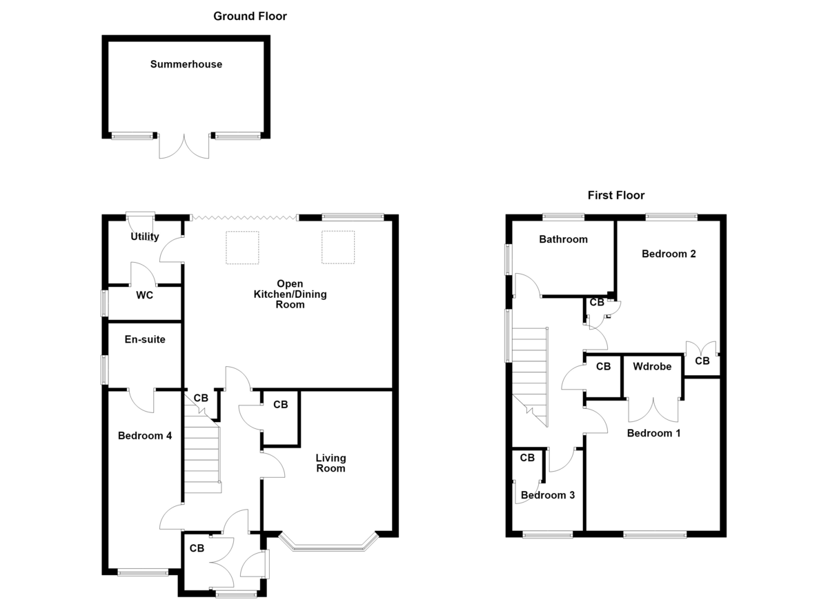 Floorplan for Fontenaye Road, Tamworth
