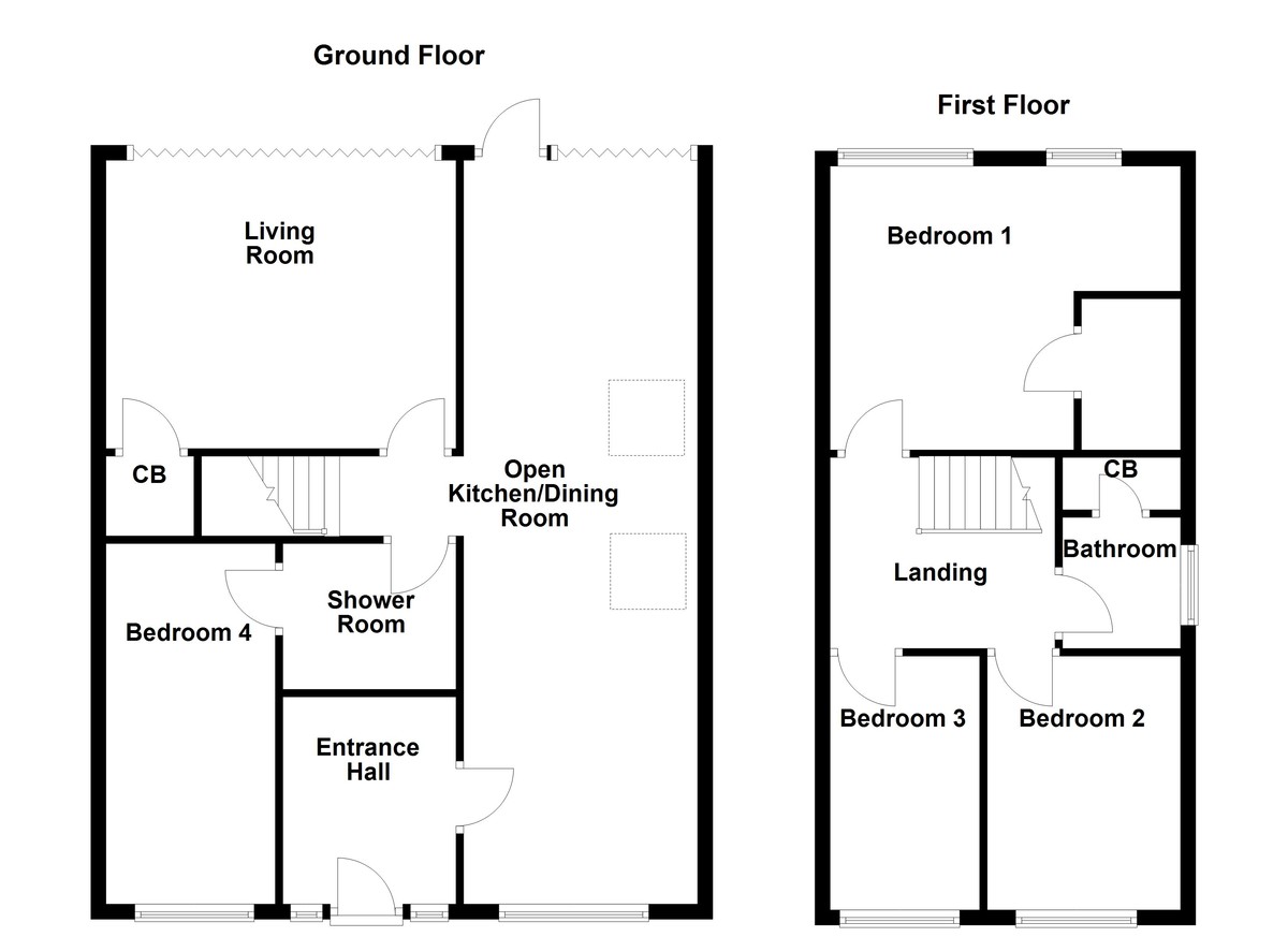Floorplan for Seaton, Tamworth
