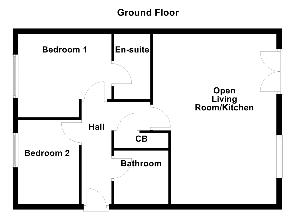 Floorplan for Fyne Court, Lyon Drive