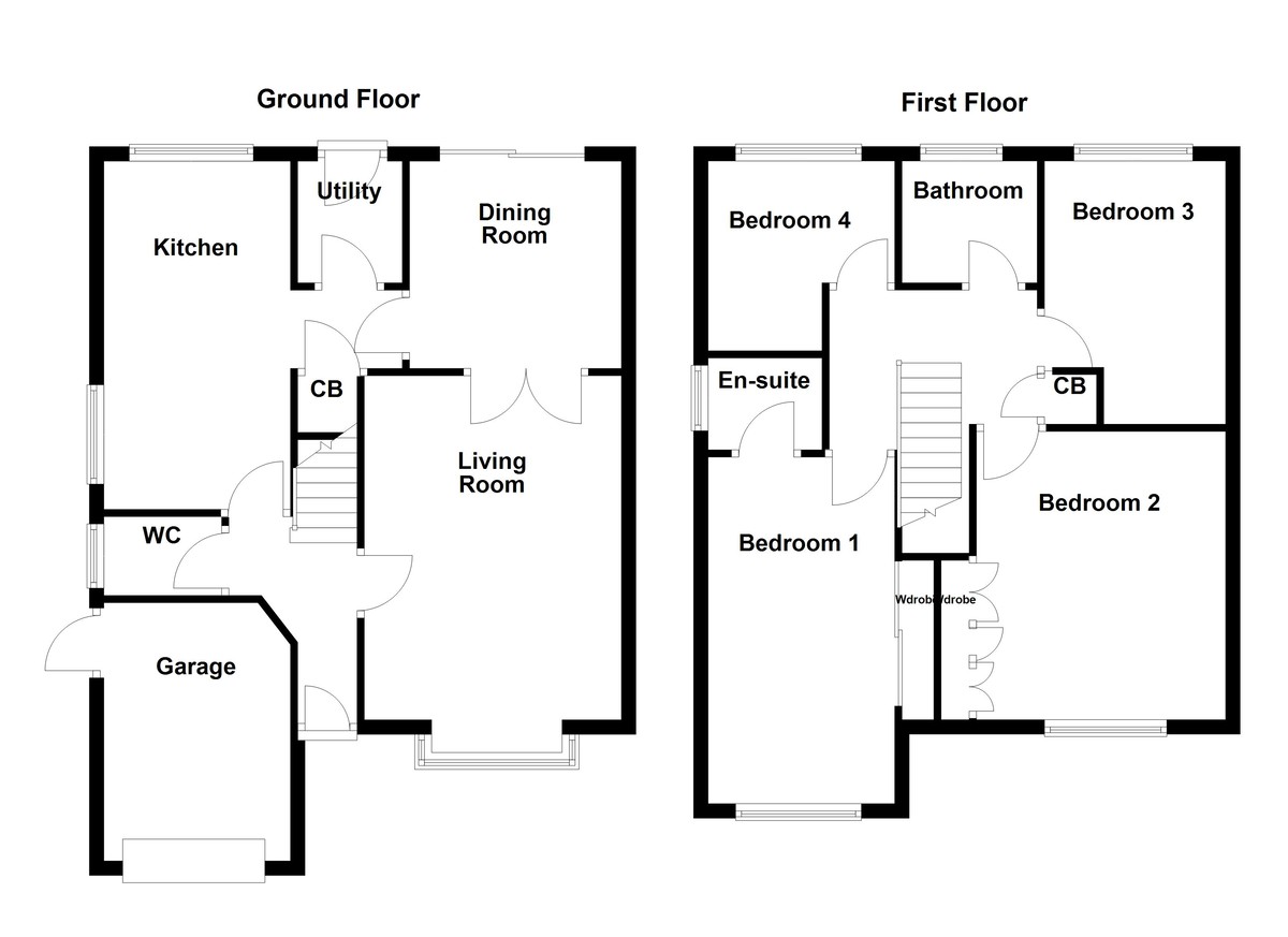 Floorplan for Wilnecote, Tamworth