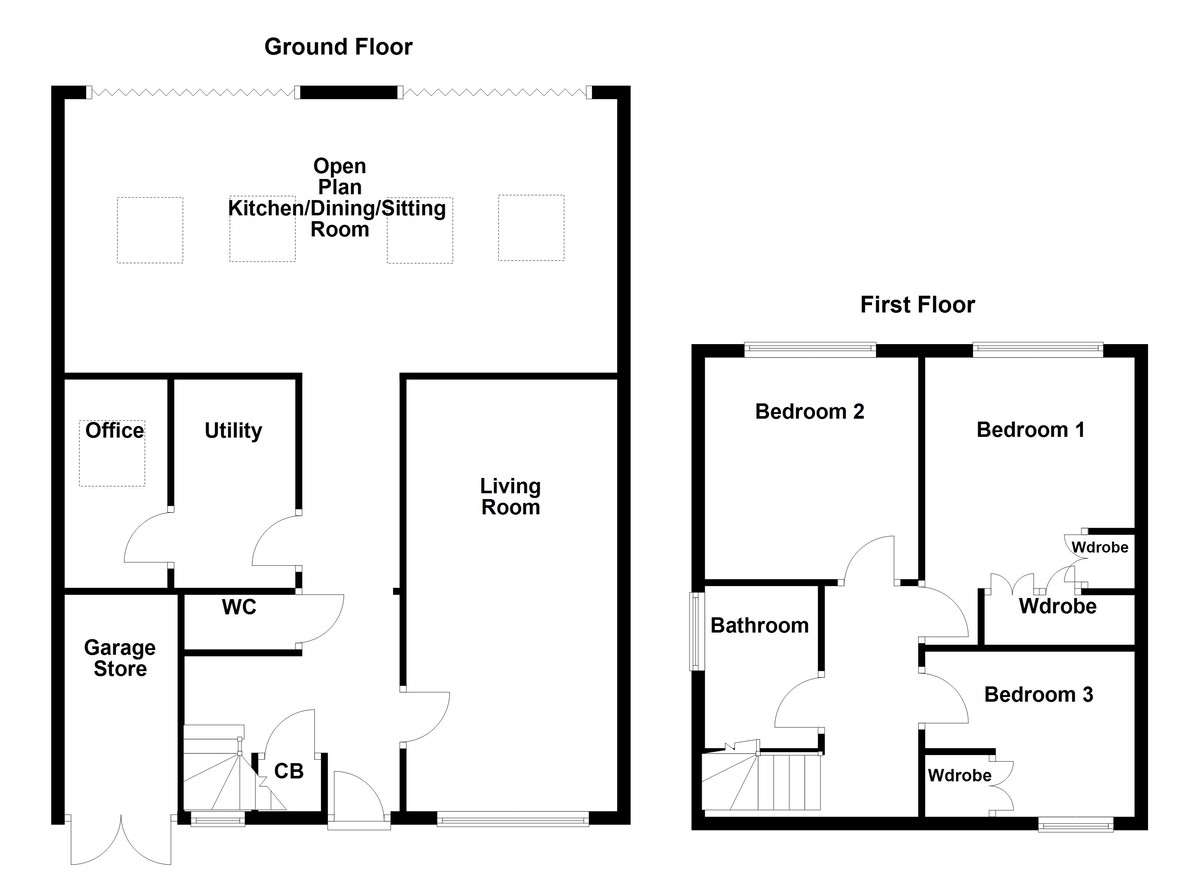 Floorplan for Comberford Road, Tamworth