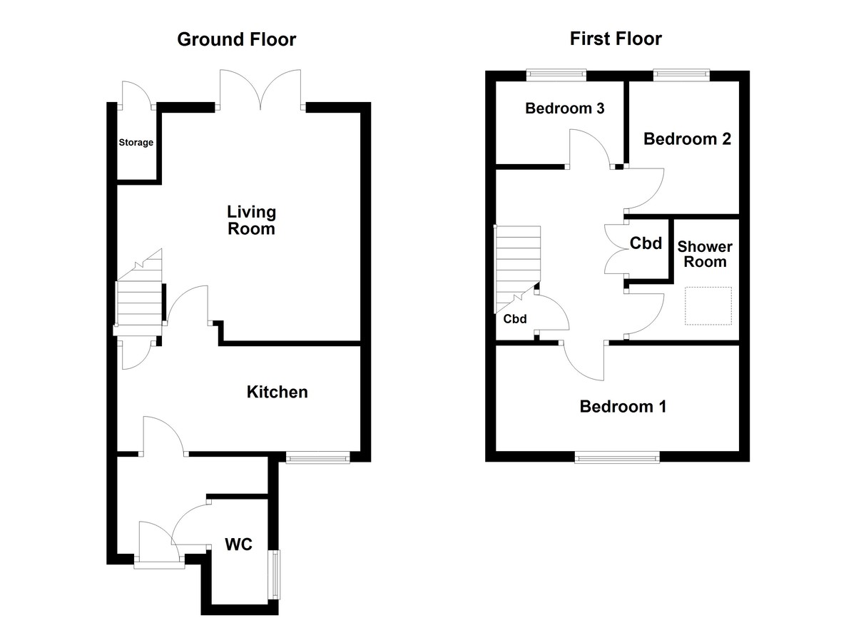 Floorplan for Wilnecote, Tamworth