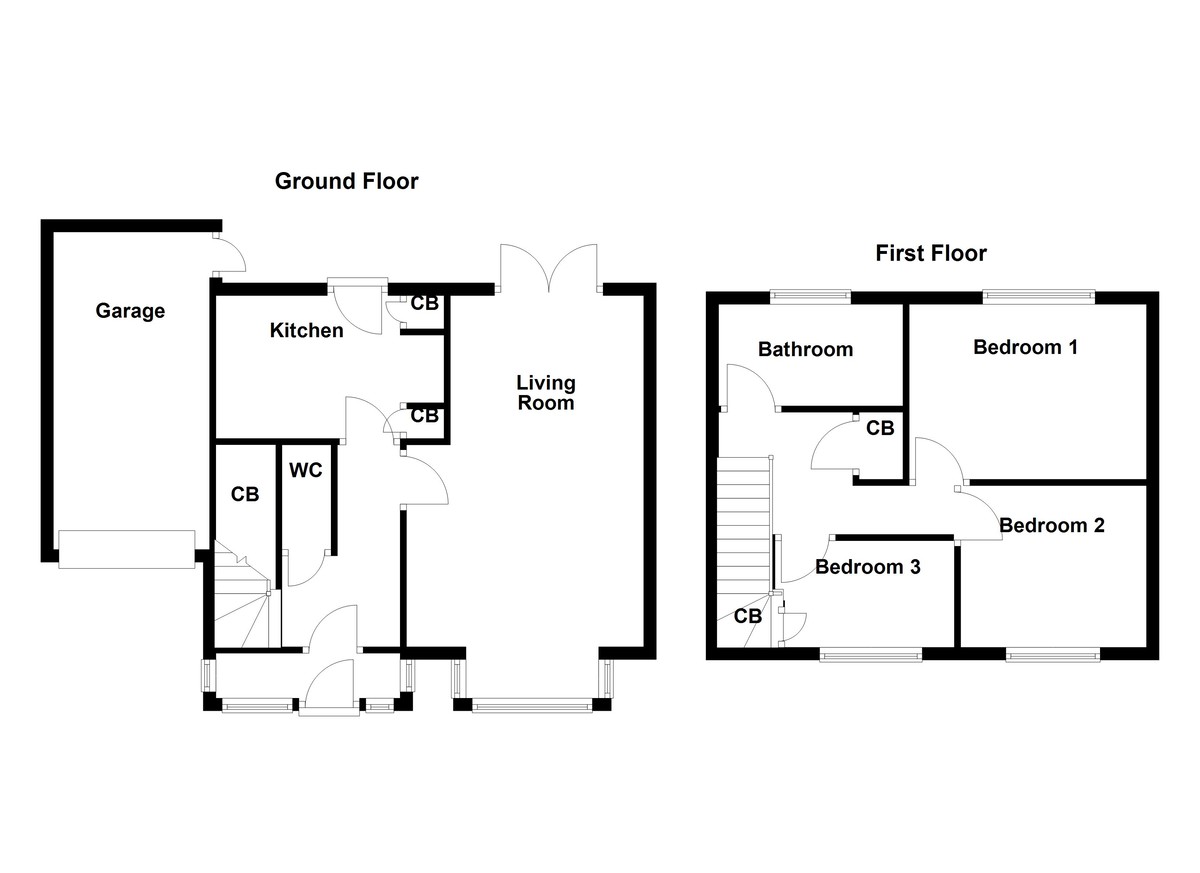Floorplan for Browsholme, Tamworth