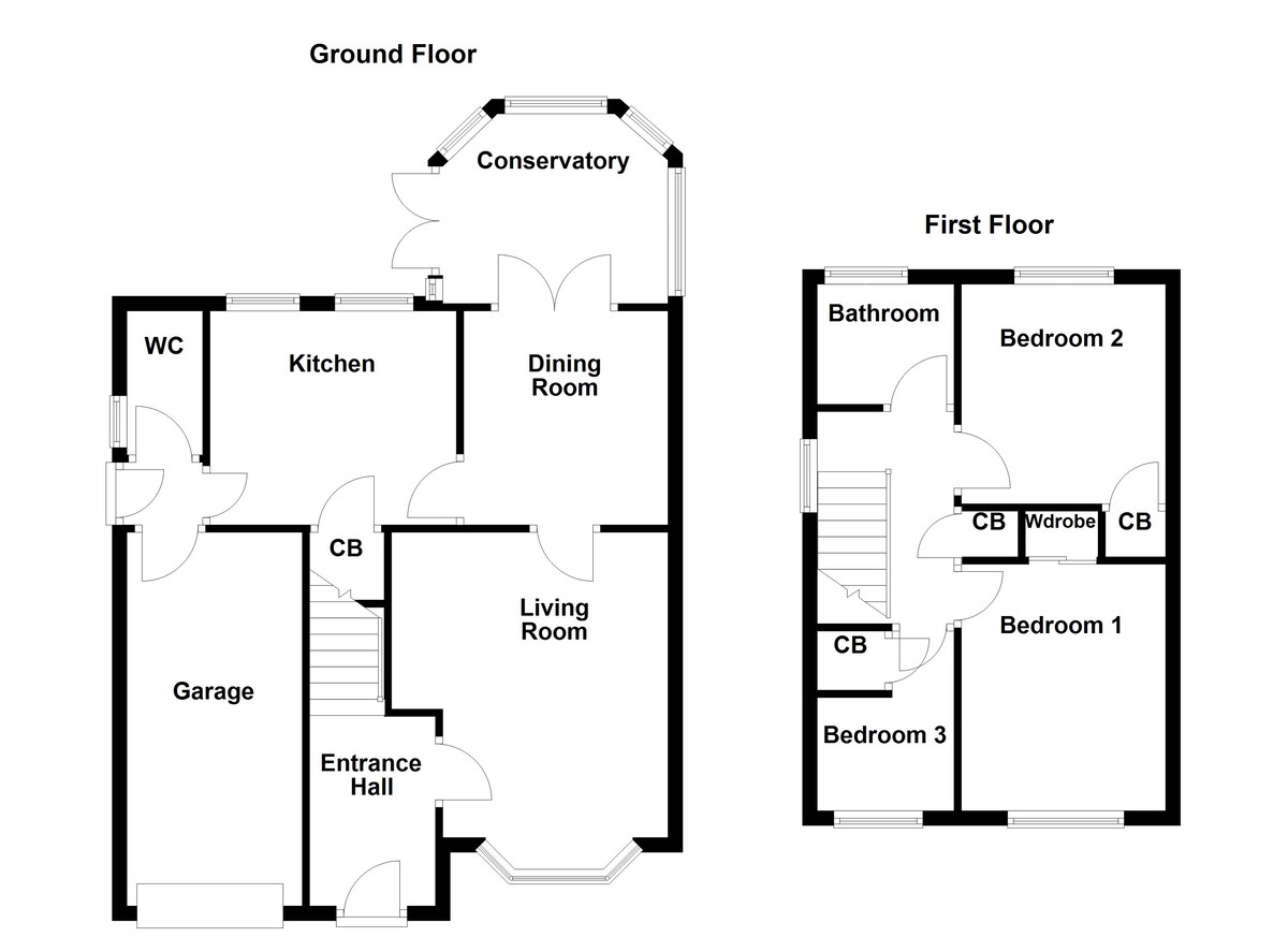 Floorplan for Sudeley, Tamworth