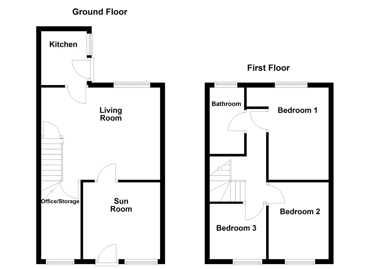 Floorplan for Watling Street, Dordon, Tamworth