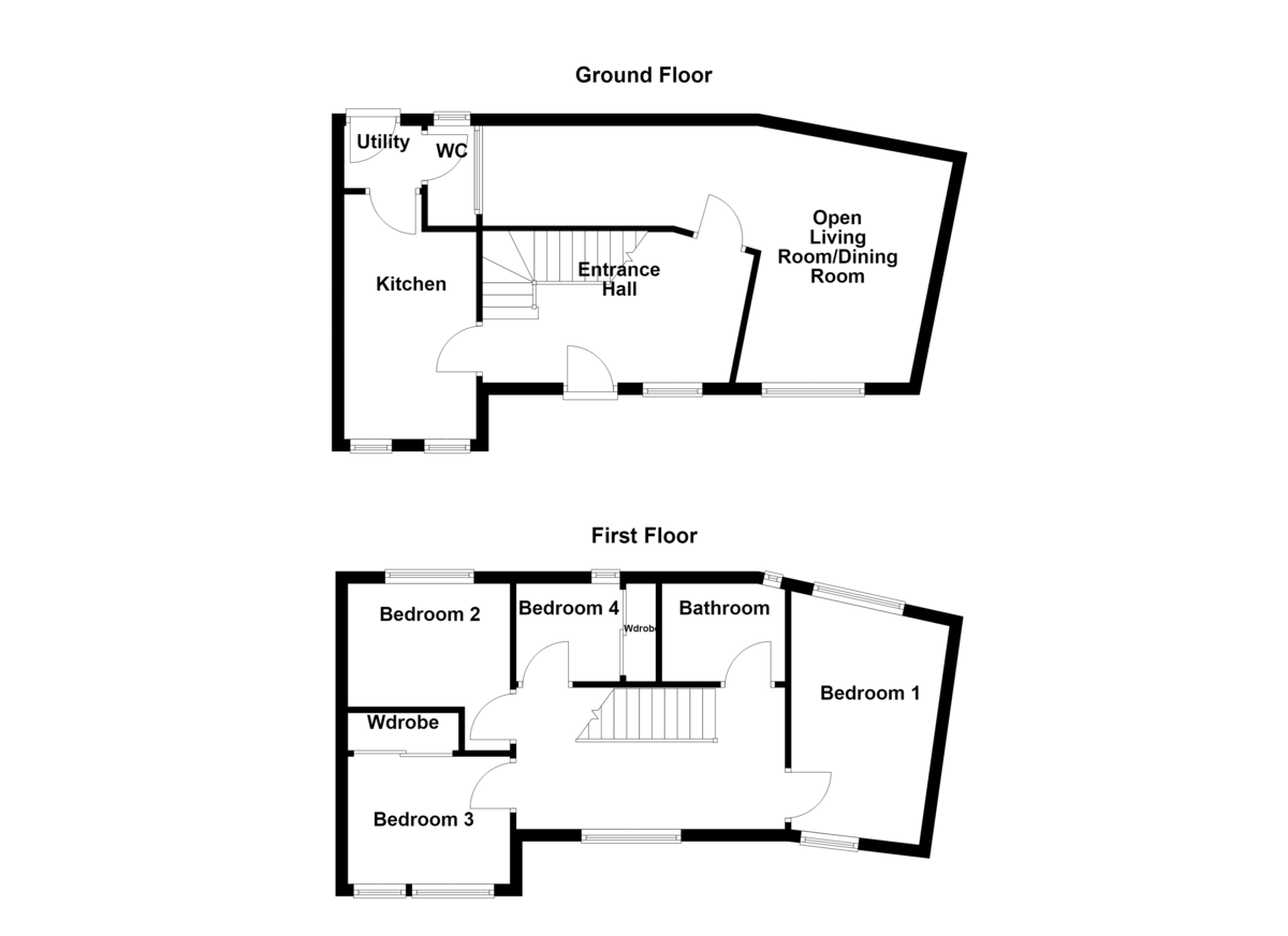 Floorplan for Bright Crescent, Tamworth