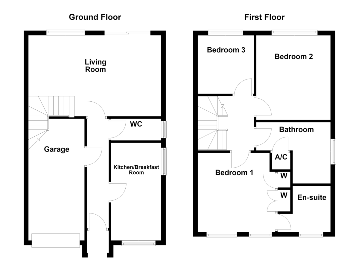 Floorplan for Dosthill, Tamworth