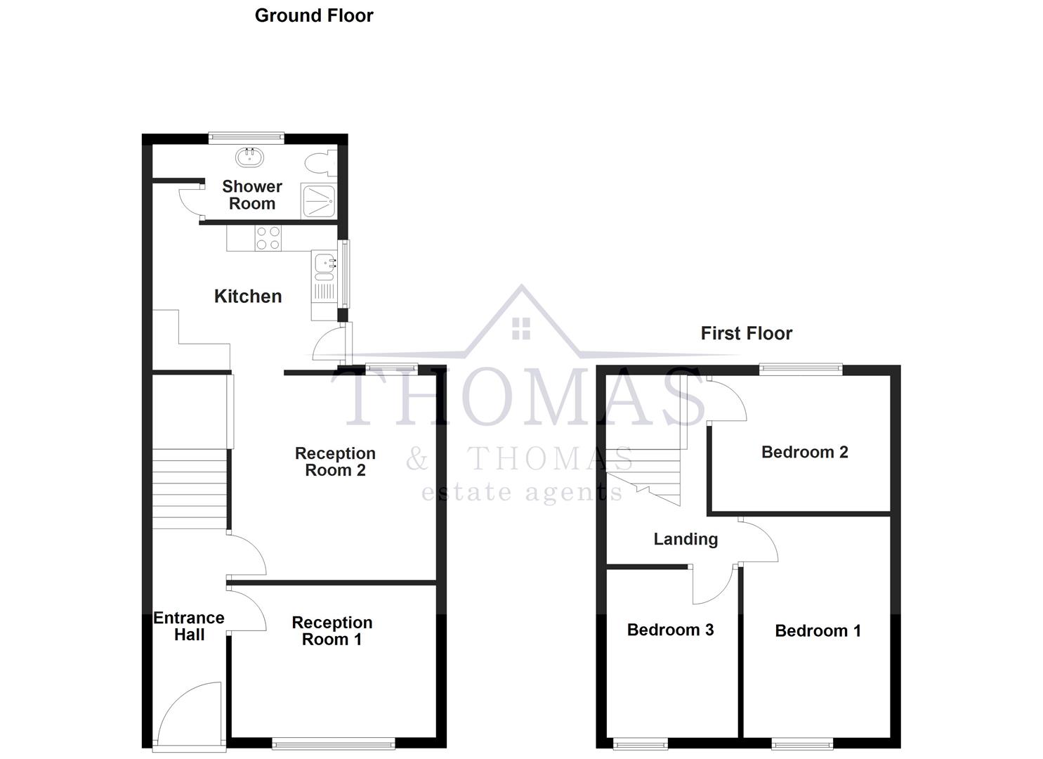 Floorplan for Ceidrim Road, Glanamman