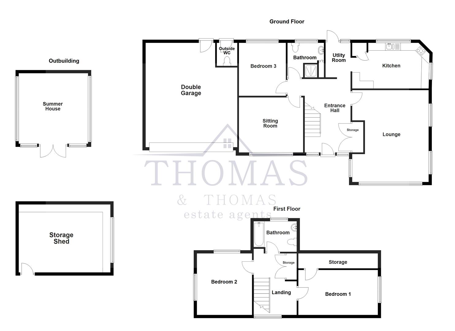 Floorplan for Heol Bryngwili, Cross Hands, Llanelli