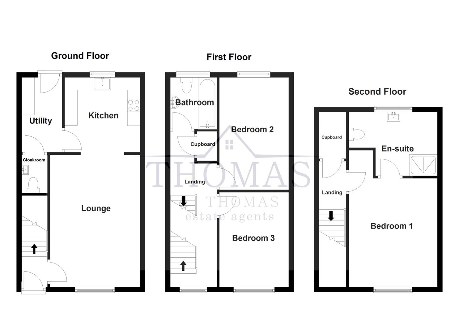 Floorplan for Manor Road, Ammanford