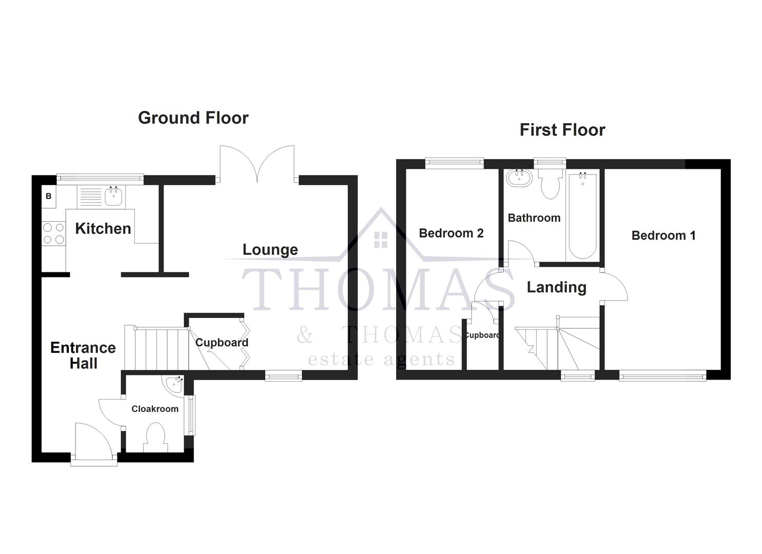 Floorplan for Parc Gwernen, Tycroes, Ammanford