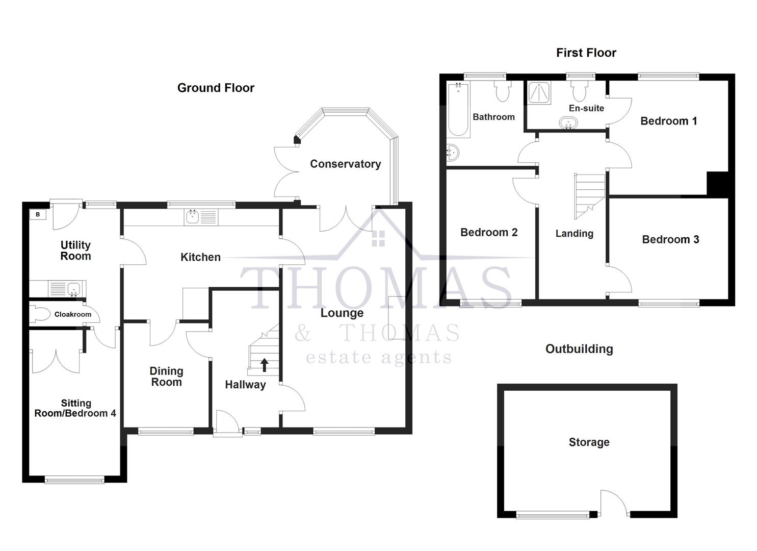 Floorplan for Llandyfan, Ammanford