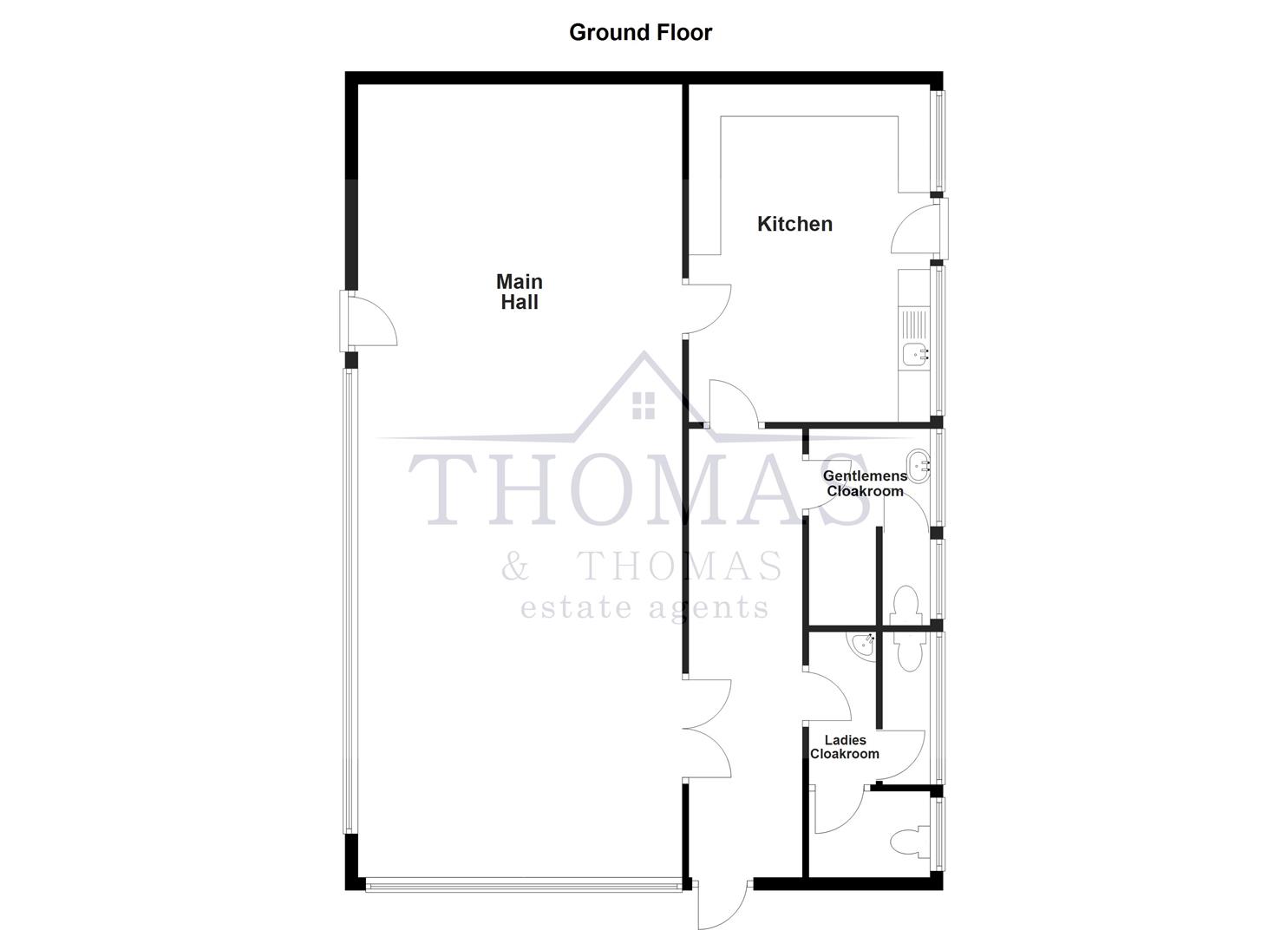 Floorplan for Station Road, Upper Brynamman, Ammanford