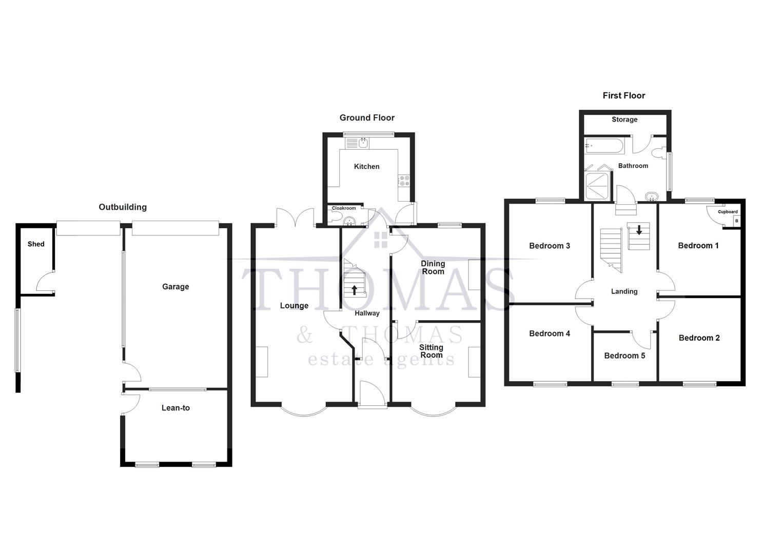 Floorplan for College Street, Ammanford