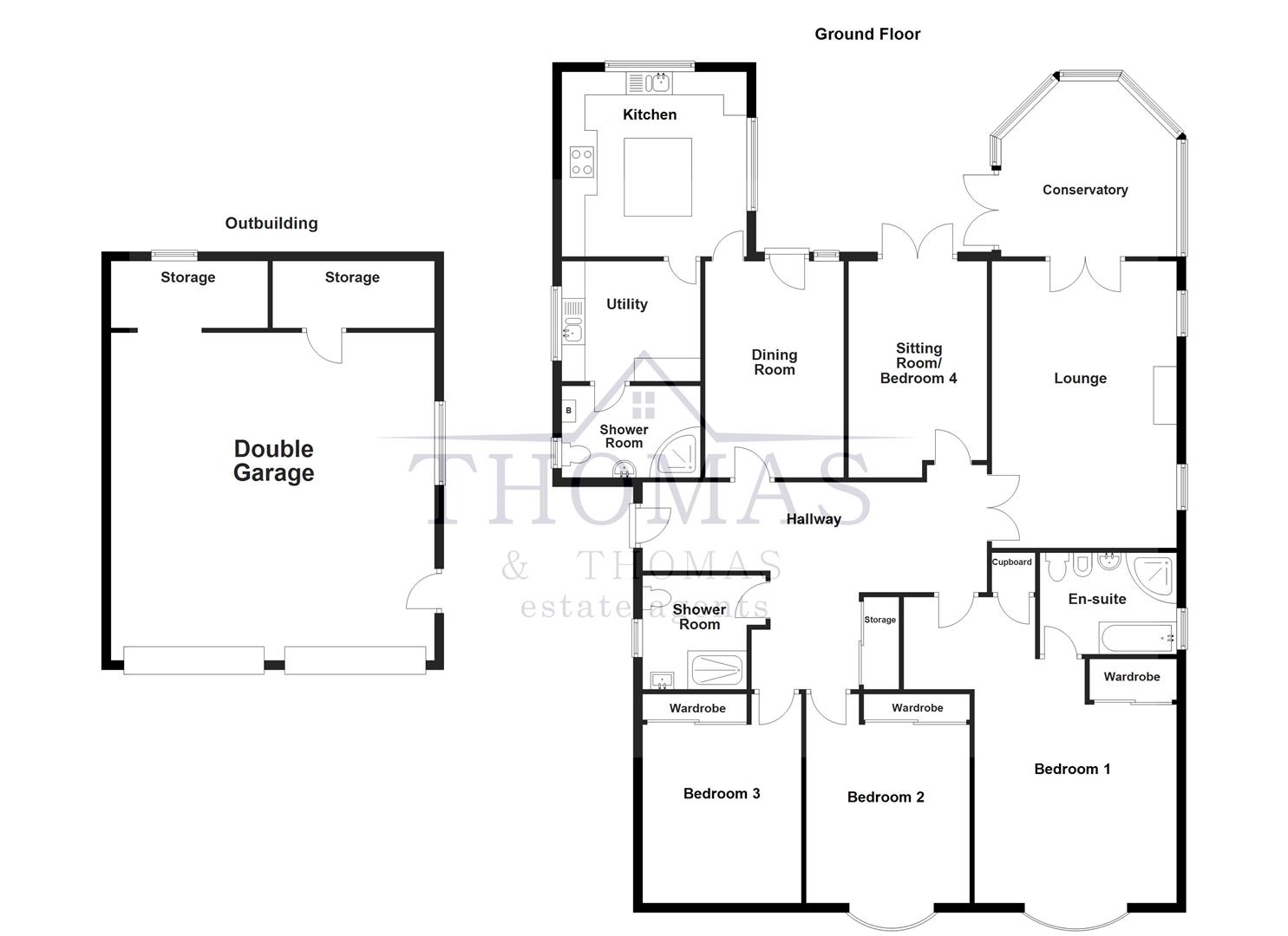 Floorplan for Blaenau Road, Llandybie, Ammanford