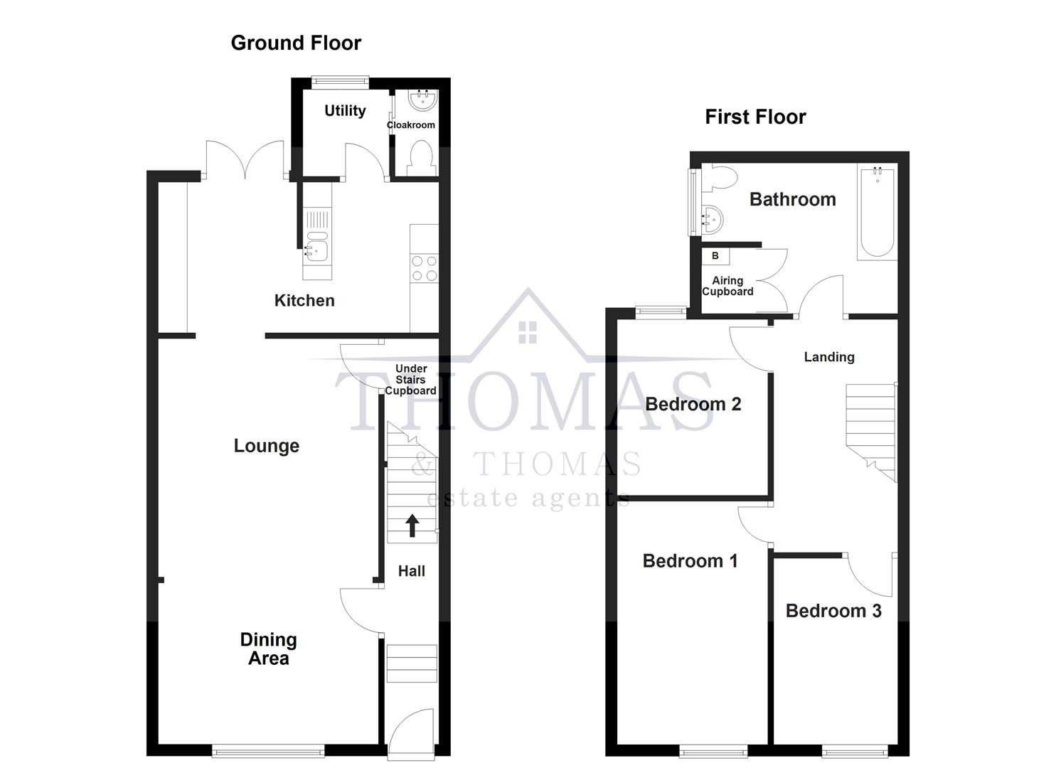 Floorplan for Harold Street, Ammanford