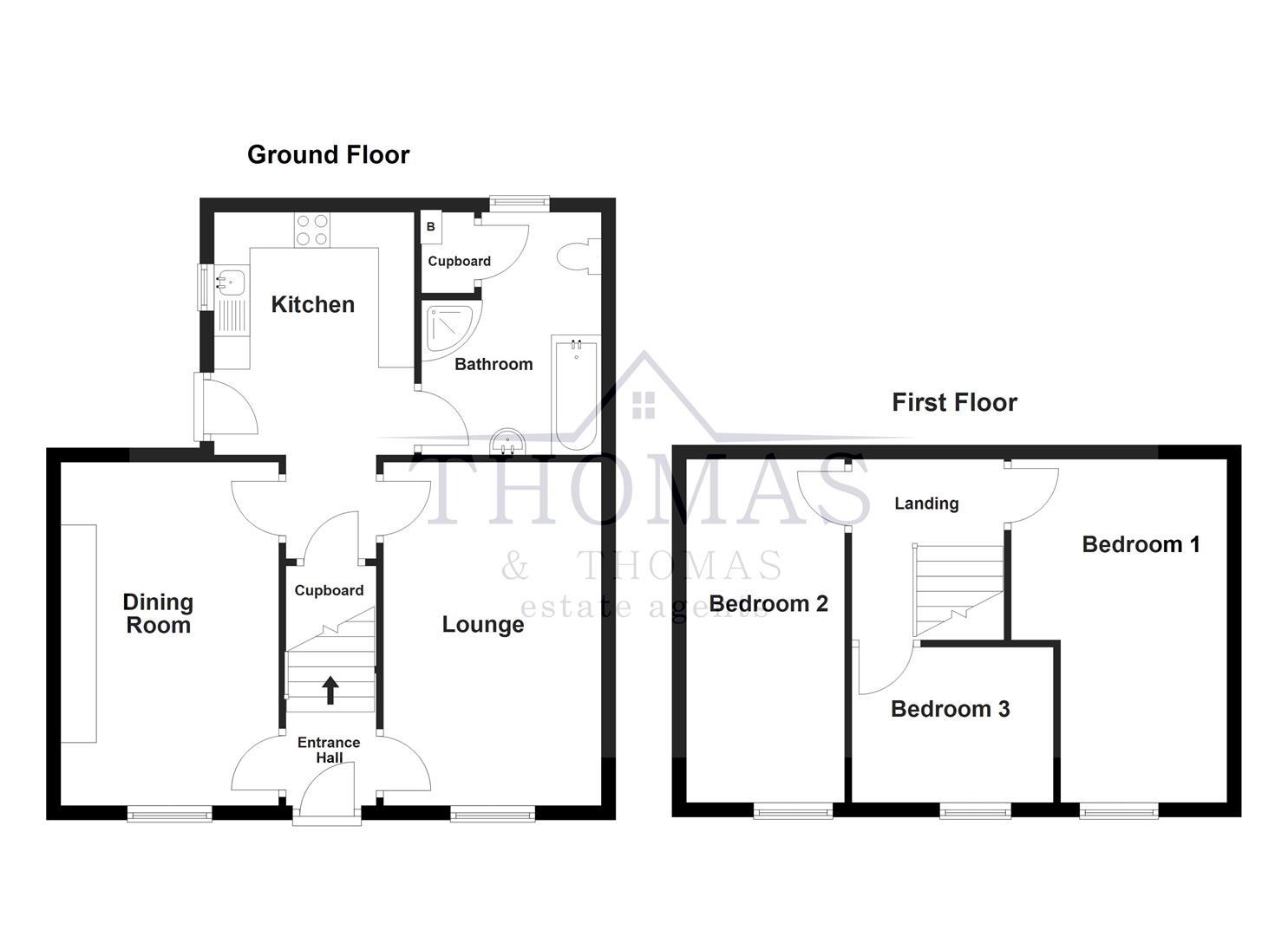 Floorplan for Cwmamman Road, Garnant, Ammanford