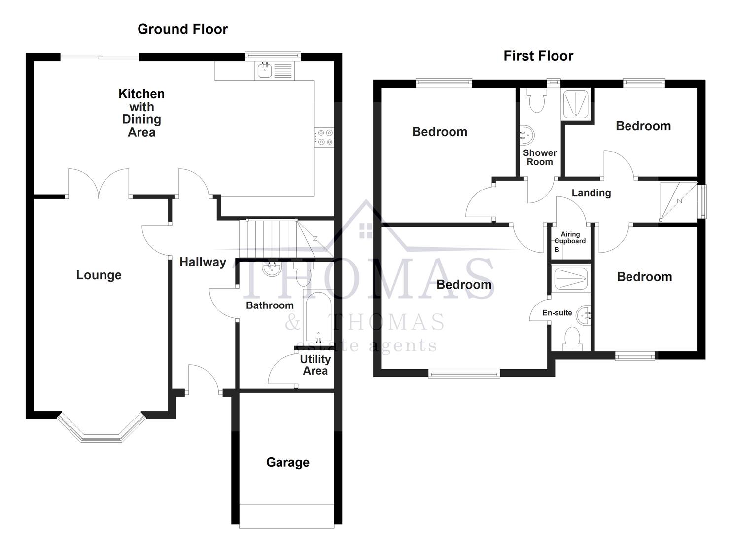Floorplan for Parc Nant Y Felin, Ammanford