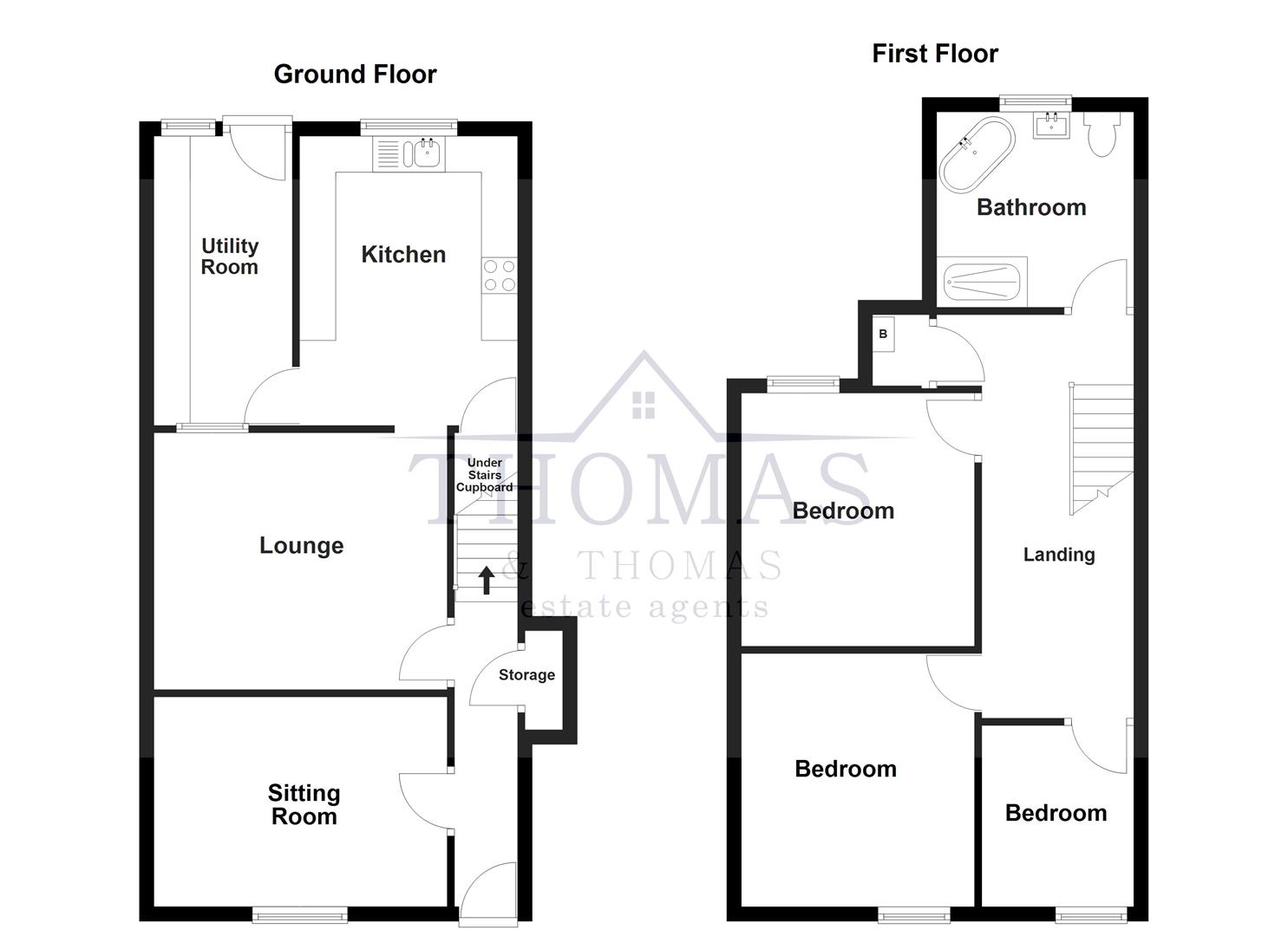 Floorplan for Brynamman Road, Lower Brynamman, Ammanford