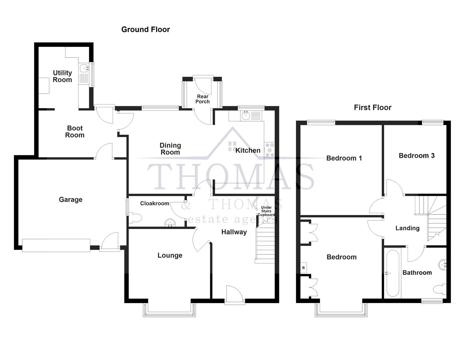 Floorplan for Nantyglyn Road, Glanamman, Ammanford