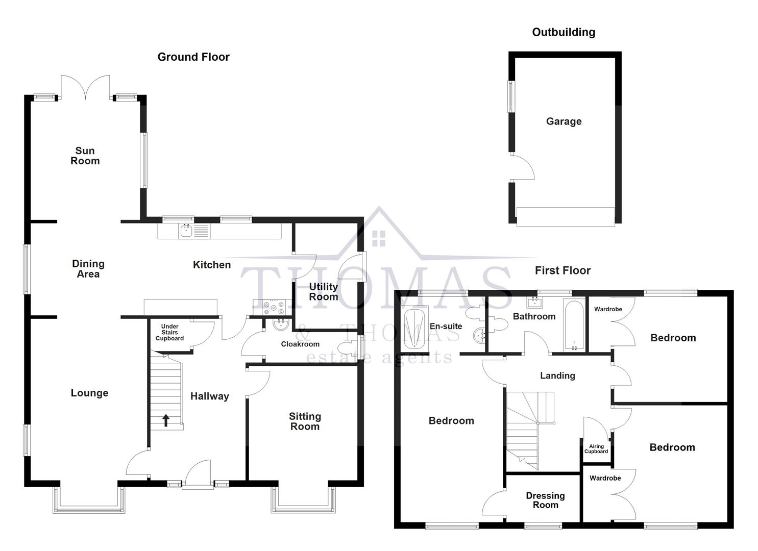 Floorplan for Penygroes Road, Ammanford