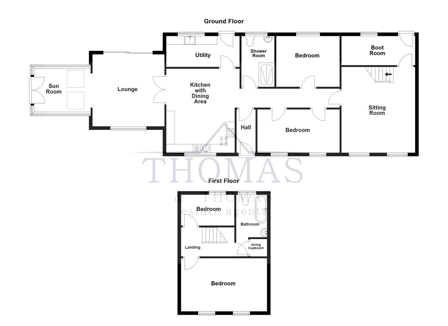 Floorplan for Carmarthen Road, Pontarddulais, Swansea