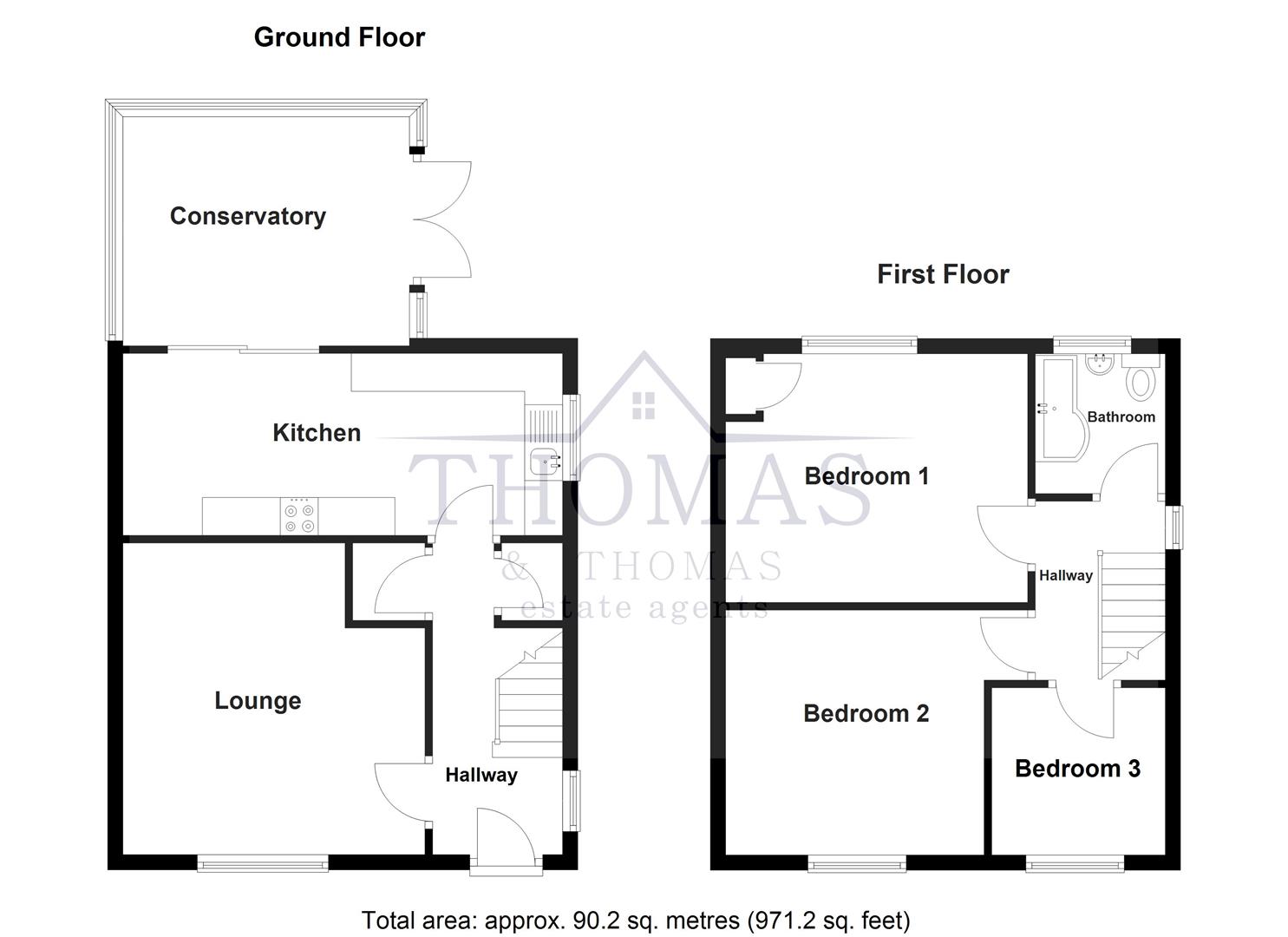 Floorplan for Treforis, Ammanford